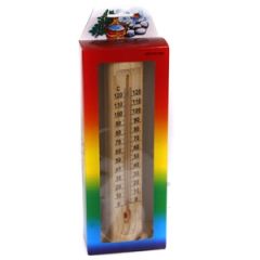 Saunas termometrs 32,5x12,5cm koka