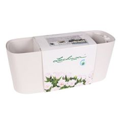 Puķu pods Lechuza Delta 10 balts