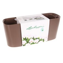 Puķu pods Lechuza Delta 10 brūns