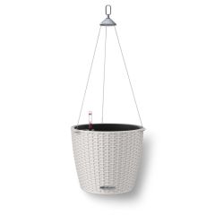 Puķu pods Lechuza Nido Cottage 28 g.pelēks