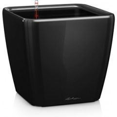 Puķu pods Lechuza Quadro 21LS melns