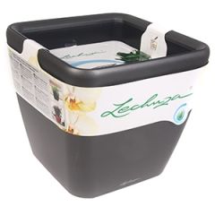 Puķu pods Lechuza Quadro 35Ls antracīta