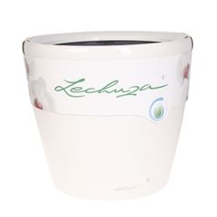 Puķu pods Lechuza Classico 35Ls balts spīdīgs
