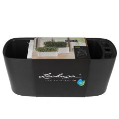 Puķu pods Lechuza Delta 20 antrac.spīdīgs