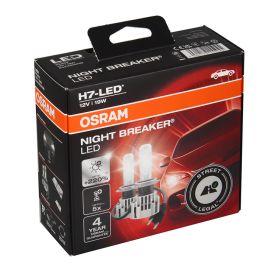 Autospuldzes H7 Osram Night Breaker LED 16W 12V 2gab. GEN2