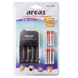 Lād.ier.Arcas ARC-2009 4xAA 2700mAh