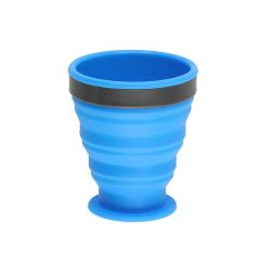 Silikona krūzes ar vāku Atom 2gab. 9.5x8.5x1.7cm, saliekamas