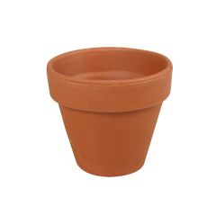 Puķu pods Standard d11xh10cm māla, brūns