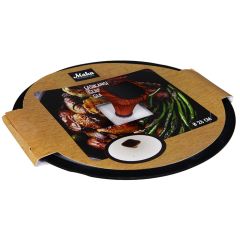 Vāks Maku 28cm stikla ar silikona maliņu