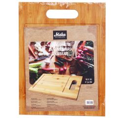 Dēlis sadales Maku 40x30x1.6cm bambusa