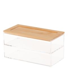 Lādīte rotaslietām 4Living caursp. koka vāks 2-nodal.