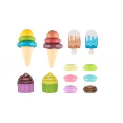 Rot. Ēdiens Playfood saldējums 18gab.