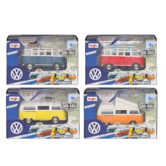 Rot. Auto Maisto VW Samba van