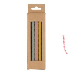 Salmiņi Silikona krāsaini 16cm 5gab.