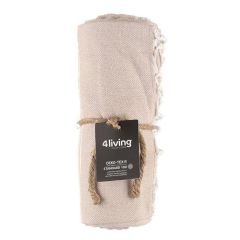 Pirts dvielis 4Living Hamam turku 80x150cm bēšs