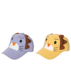 Cepure-kepons Acces Lauva 50-54cm zils, dzeltens