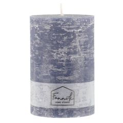 Svece stabs Fanni K Rustic Mood Indigo 10x15cm 125h