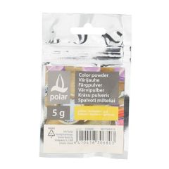 Krāsu pūderis Polar sveču pagatavošanai 5g dzeltens