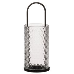 Svečturis-laterna 4Living Glimmer stikla 27.5cm