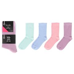 Zeķes sieviešu Acces Basic 10-pack 37/41 krāsainas