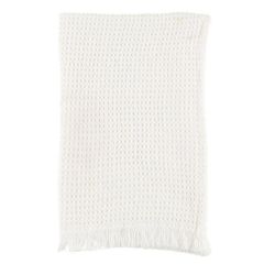 Dvielis Fanni K  Ruutu 50x70cm balts