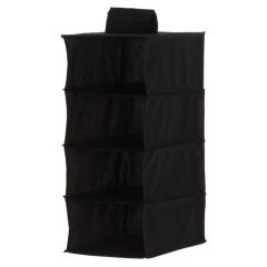 Organaizers skapim Nord Clean 4-nodalījumi melns