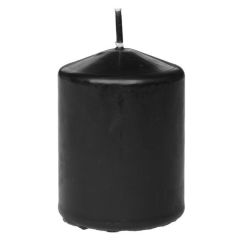 Svece stabs Polar melna 5x7cm 16h