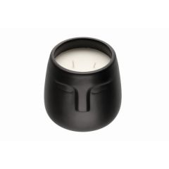 Svece stikla trauc. Polar Aku aku 10.8cm 25h melns