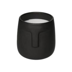 Svece stikla trauc. Polar Aku aku 14.2cm 60h melns