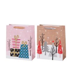 Dāvanu maisiņš Winteria Art 26x32x12cm  2-veidi