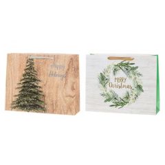 Dāvanu maisiņš Winteria Christmas assortment 38x30x11cm 2-ve