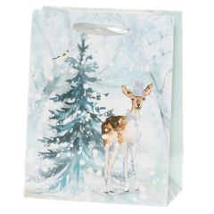 Dāvanu maisiņš Winteria Forest assortment 18x23x10cm 2-veidi