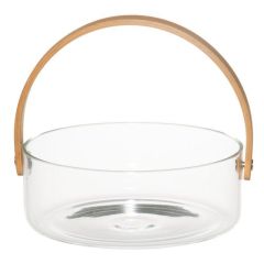 Trauks servēšanai Maku stikla ar rokturi 19x19cm