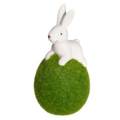 Dekors Verso Lieldienu zaķis uz olas 12.5cm