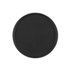 Paplāte Maku Bistro melna d40cm