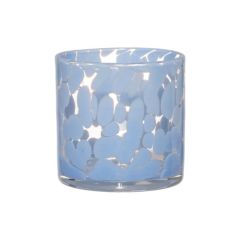 Svečturis Fanni K stikla Riekko 10cm g.zils