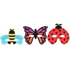 Maska sejai Festi papīra zvēriņi 3gab.