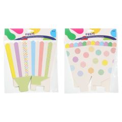 Trauks papīra Festi Popkorna h14x11cm 850ml 6gab.
