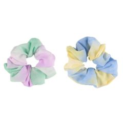 Matu gumijas Mineas Scrunchie krāsainas 2gab.