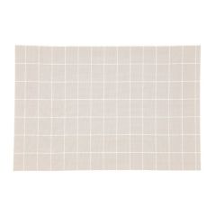 Galda paliktnis 4Living Check 30x45cm bēšs