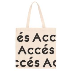 Iepirkumu soma Acces Accés natural/melns