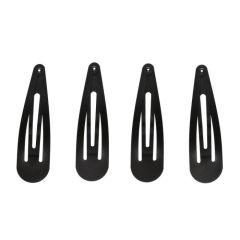 Matu sprādze Mineas Basic melns 4gab.