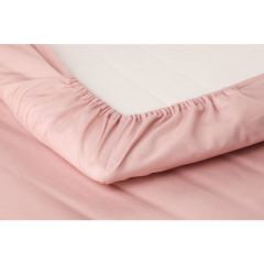 Palags ar gumiju 4Living 120x200+25cm light rozā