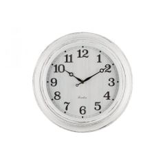 Pulkstenis sienas 4Living Brighton balts 40cm, slīdošais