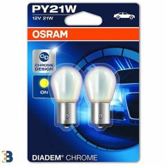 Autospuldzes PY21W 12V 21W BAU15s DiademChrome 2gab.