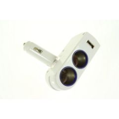 Auto sadalītājs+viens USB 1A