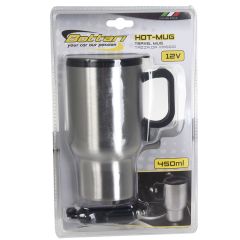 Termokūze 12v Auto Travel Hot Mug 400ml