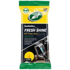 Salvetes auto tīrīš. Turtle Wax Shine Matt paneļa