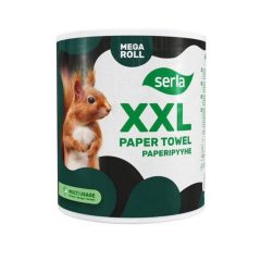 Papīra dvieļi Serla XXL 2-kārtu 400-loksnes 1gab.