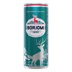 Minerālūdens Borjomi gāzēts 330ml skārd. ar depoz.